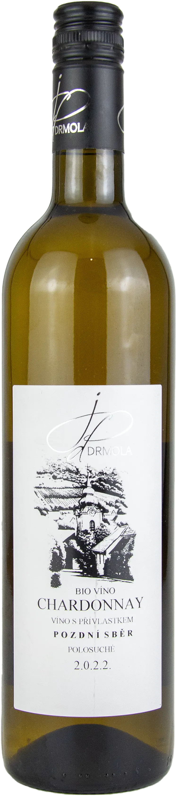 Vinařství Drmola Drmola Chardonnay Pozdní sběr BIO 2022