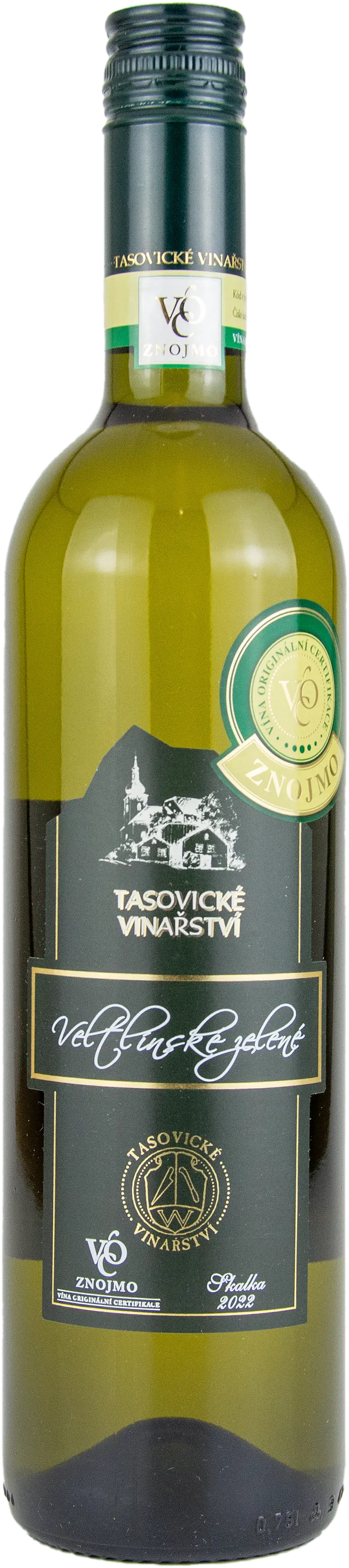 Tasovické vinařství Tasovické vinařství Veltlínské zelené VOC 2022