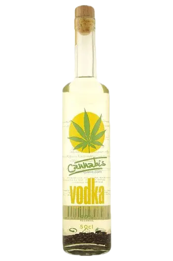 Cannabis Vodka 40% 0,5 l (holá láhev)