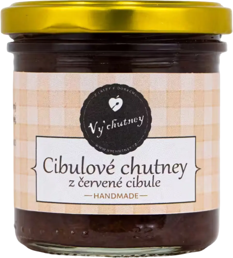 Vychutney Chutney cibulové z červené cibule 160g