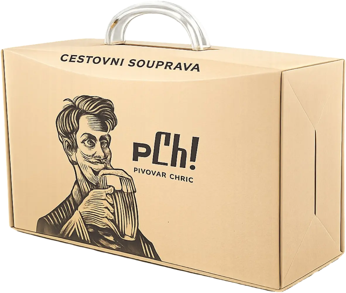 Pivovar Chříč Pivo set Pivovar Chříč Cestovní souprava (Pazdrát 11° + půllitr)