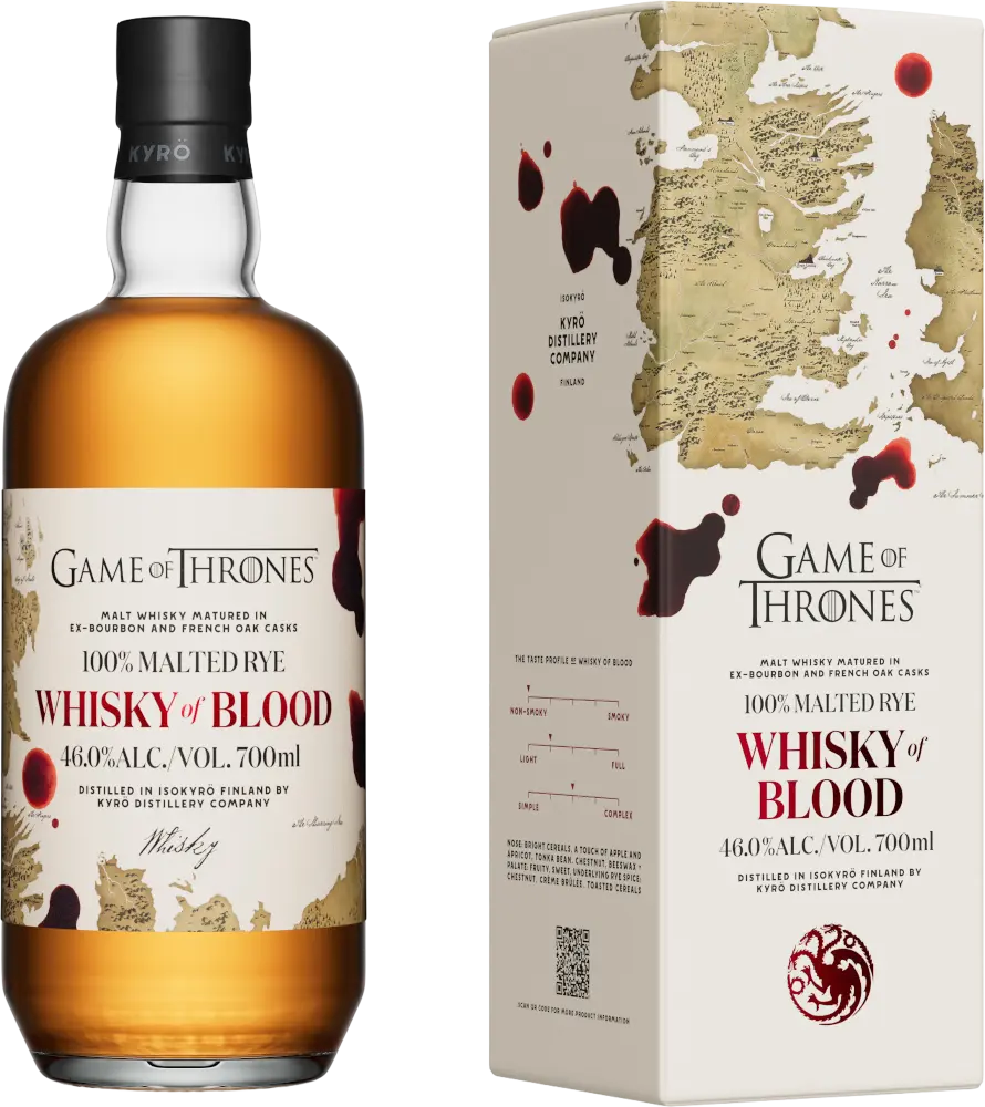Kyrö Whisky of Blood Kyrö Hra o trůny 0,7l 46% + Dárkové Balení