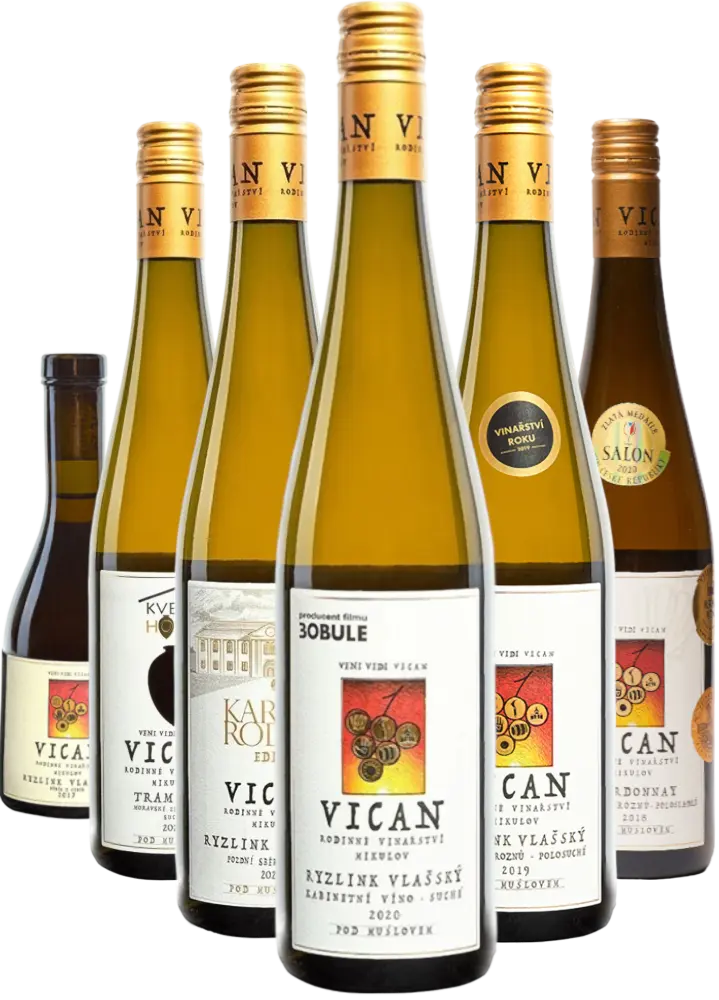 Vinařství Vican Set Vican Vítězná kolekce Krále vín