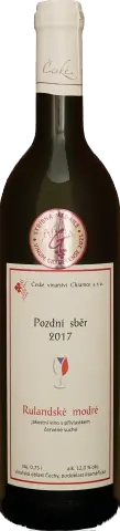Vinařství Chrámce Chrámce Rulandské modré 2017