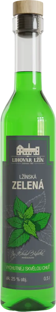 Lihovar Lžín Zelená Lihovar Lžín 0,5l 25%