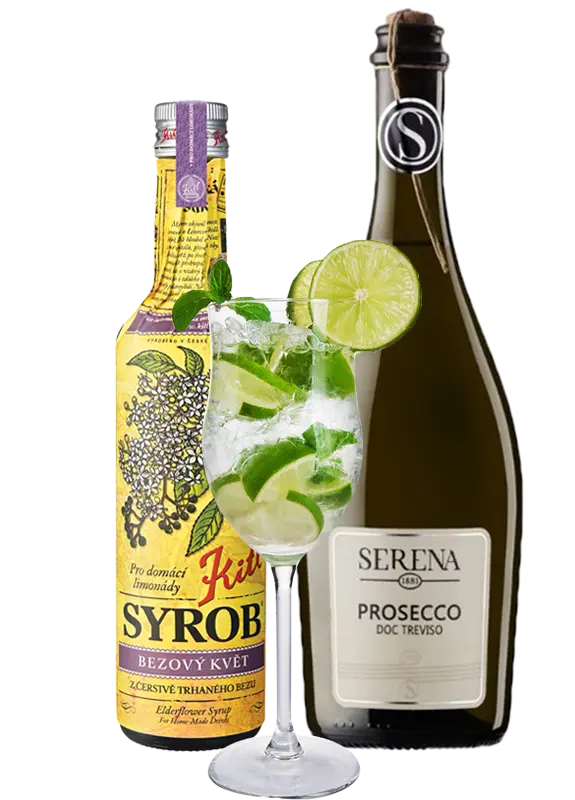 různí Hugo Spritz koktejlový set