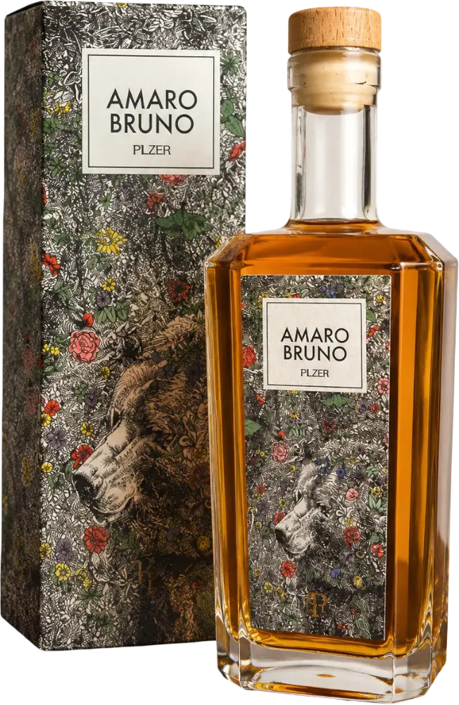Bruno Pilzer Amaro Bruno Pilzer 0,7l 30% + Dárkové balení