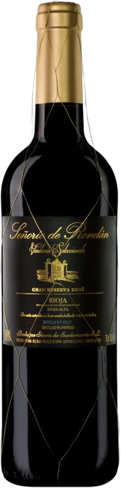 Bodegas Sáenz de Santamaría Rondan Tinto Gran Reserva Señorío 2008