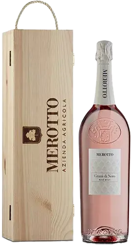 Merotto Merotto GRAN CUVÉE ROSÉ BRUT MAGNUM 1,5l + Dárkové balení