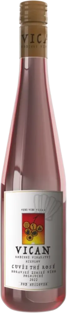 Vinařství Vican Vican Cuvée Thé rosé 2022