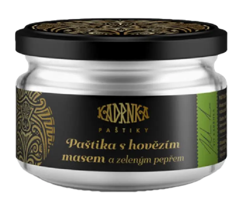 Vít Kadrnka Paštika s hovězím masem a zeleným pepřem Vít Kadrnka 160g