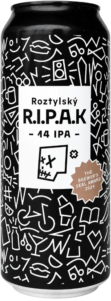 Pivovar Spojovna Pivo Pivovar Spojovna Roztylský R.I.P.A.K IPA 14° 0,5l