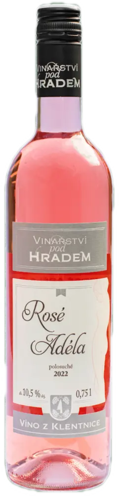 Vinařství Pod Hradem Pod Hradem Rosé Adéla 2022