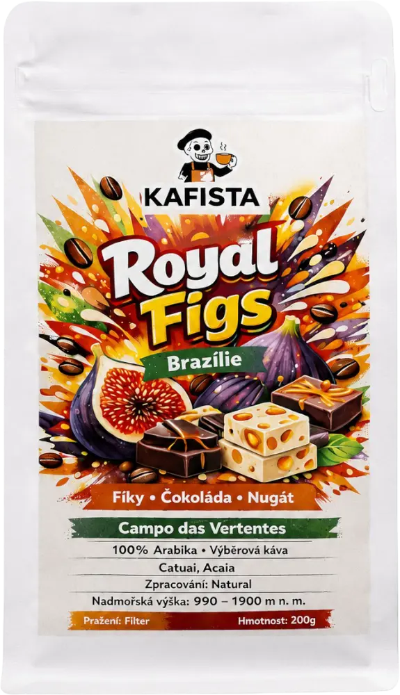 Kafista Káva Kafista Royal Figs 200g