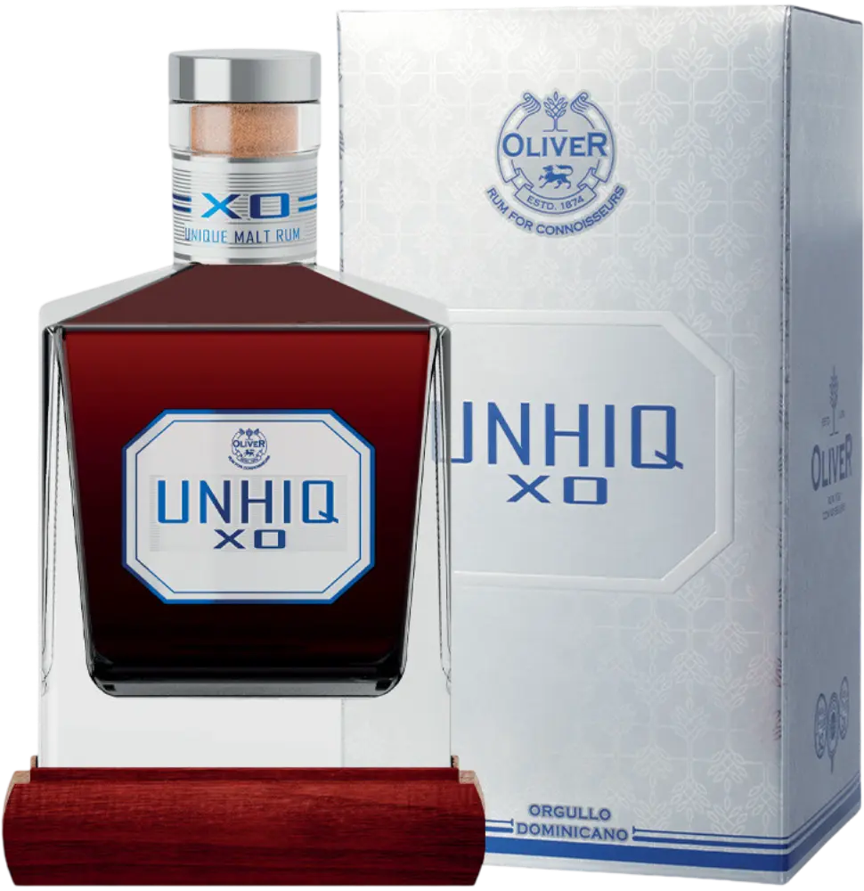 Oliver & Oliver Rum Unhiq XO Malt 0,5l 42% + Dárkové balení