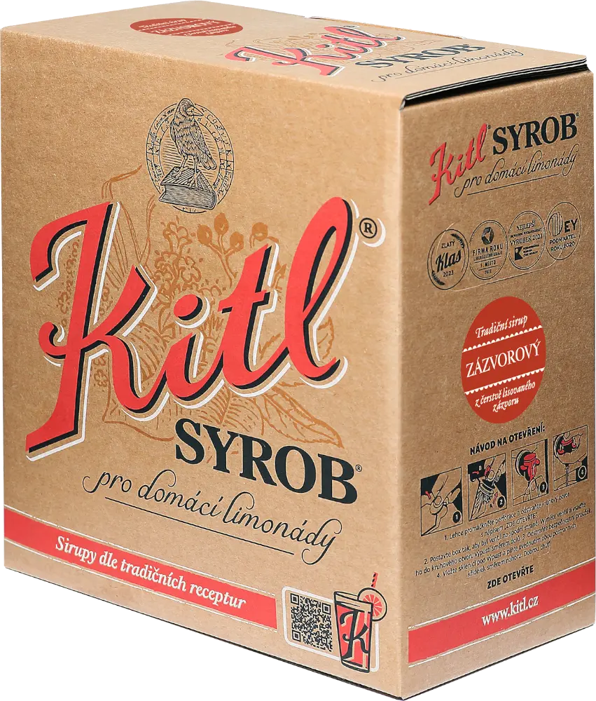 Kitl Kitl Syrob Zázvorový Bag in Box 5l