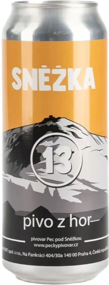 Pecký Pivovar Pivo Pecký Pivovar Sněžka 13° Speciál svrchně kvašené 0,5l