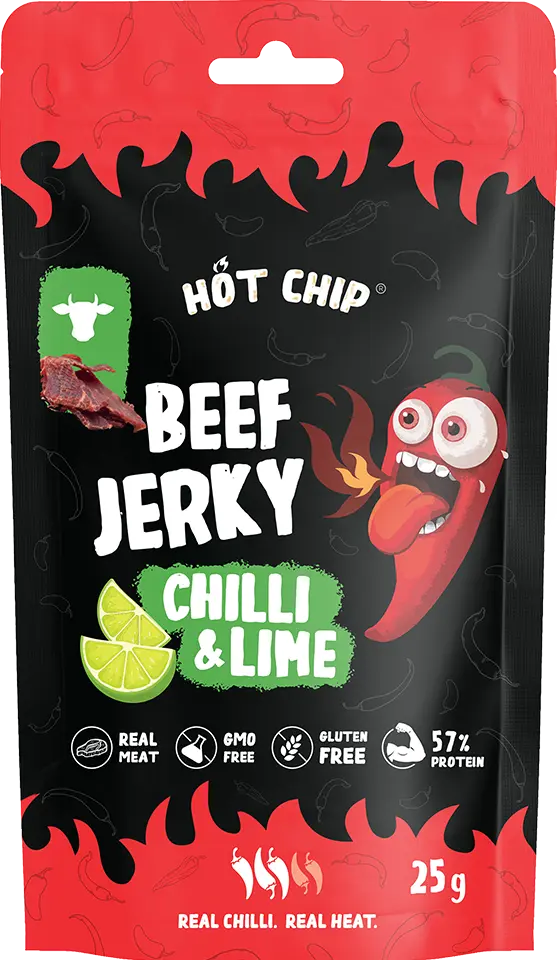 Hot-Chip Jerky Hot-Chip Chilli & Lime 25g