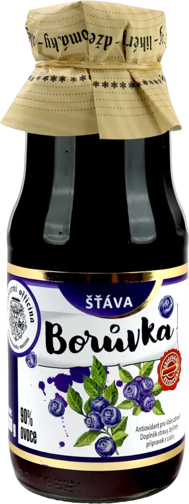 Klášterní Officína Klášterní Officína Šťáva z borůvek 300g