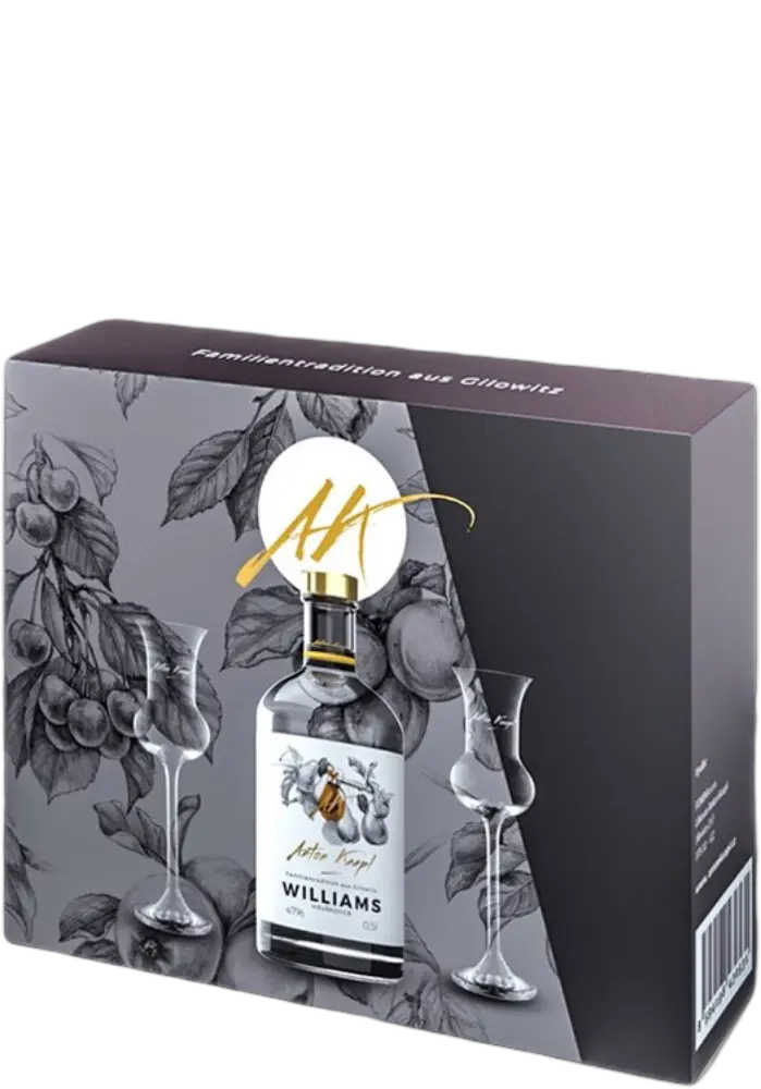 Anton Kaapl Set Anton Kaapl Luxusní dárkové balení Williams 0,5l 47%