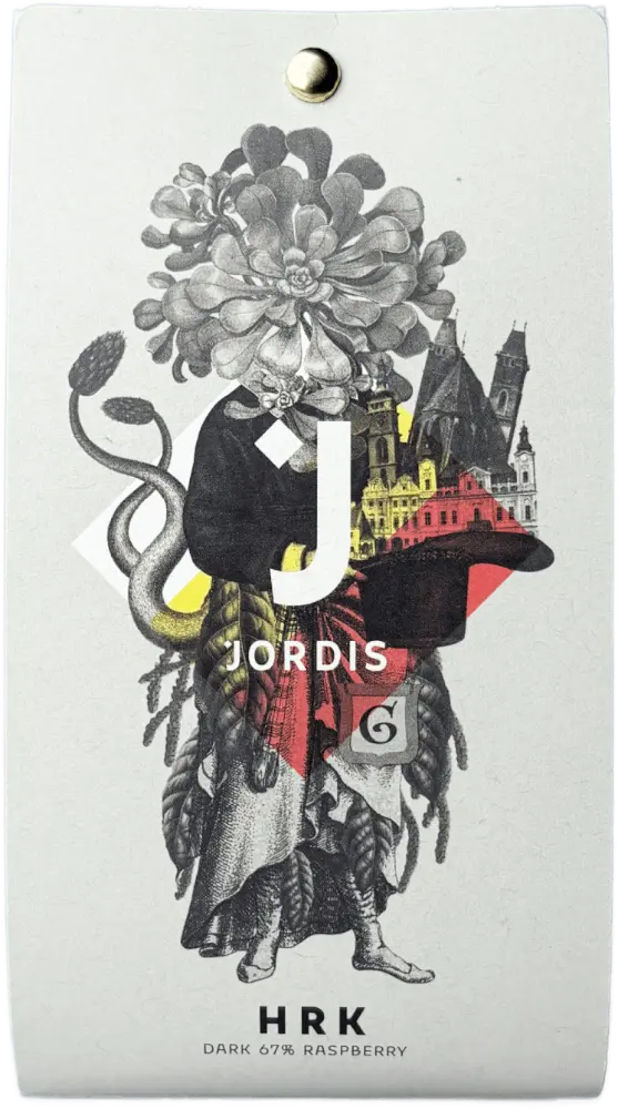 Jordi's Čokoláda hradecká s malinami Jordi's 50g