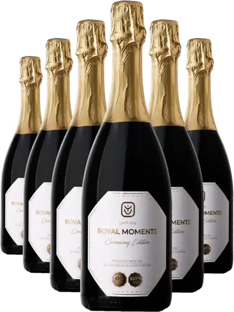 Drink Samurai Set nealkoholický šumivý nápoj Samurai Royal Moments 6x0,75l 0,0%