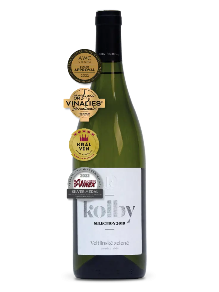 Kolby Kolby Veltlínské zelené 2019, pozdní sběr