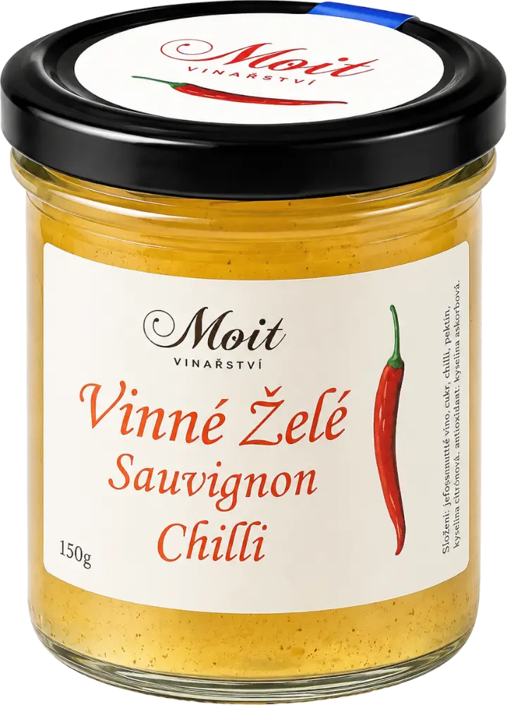 Vinařství Moit Vinné želé Sauvignon Chilli Moit 150g