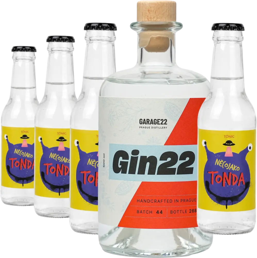 Garage22 Set Gin22 + 4x Tonic Něco jako Tonda
