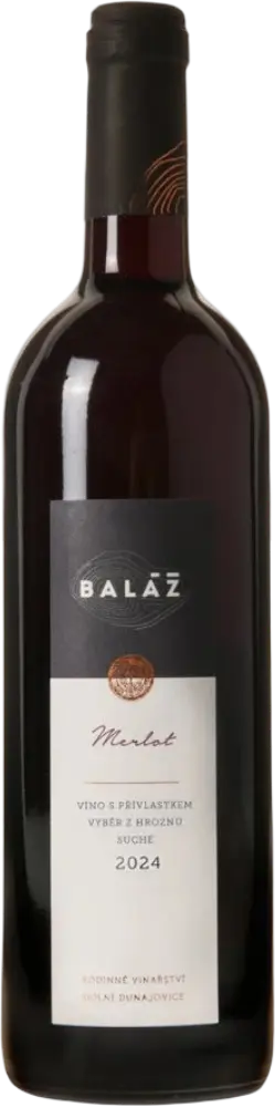 Vinařství Baláž Baláž Merlot Výběr z hroznů 2024
