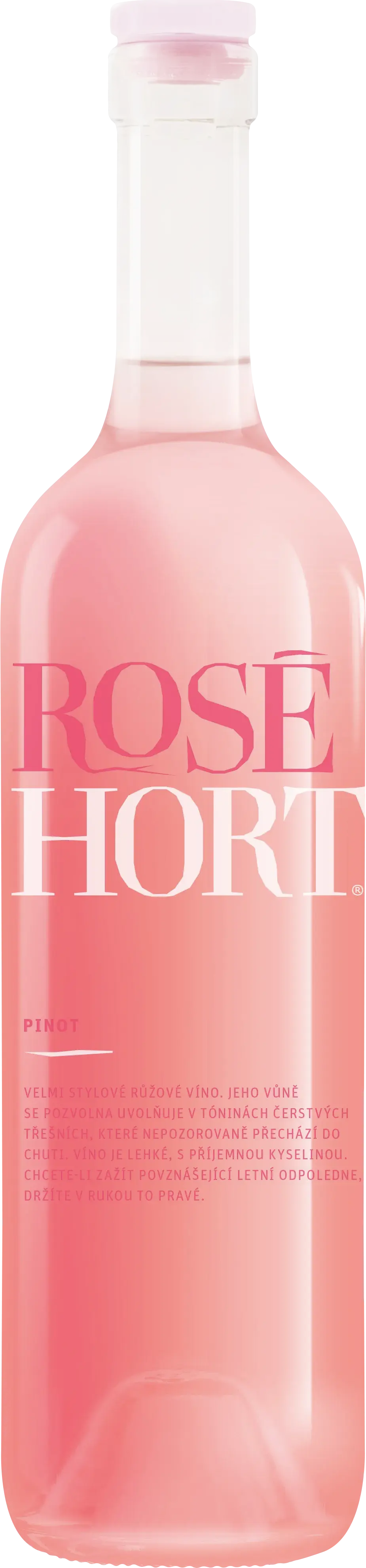 VINO HORT VINO HORT Pinot Rosé Pozdní sběr 2023