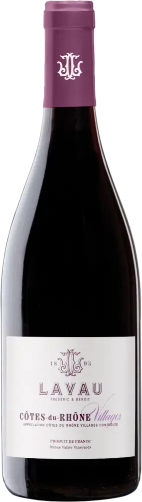 Lavau Lavau Cotes du Rhone Villages Rouge AOC 2020