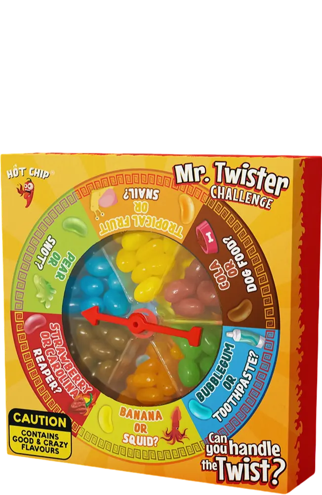 Hot-Chip Jelly Beans Hot-Chip Mr. Twister Challenge 120g