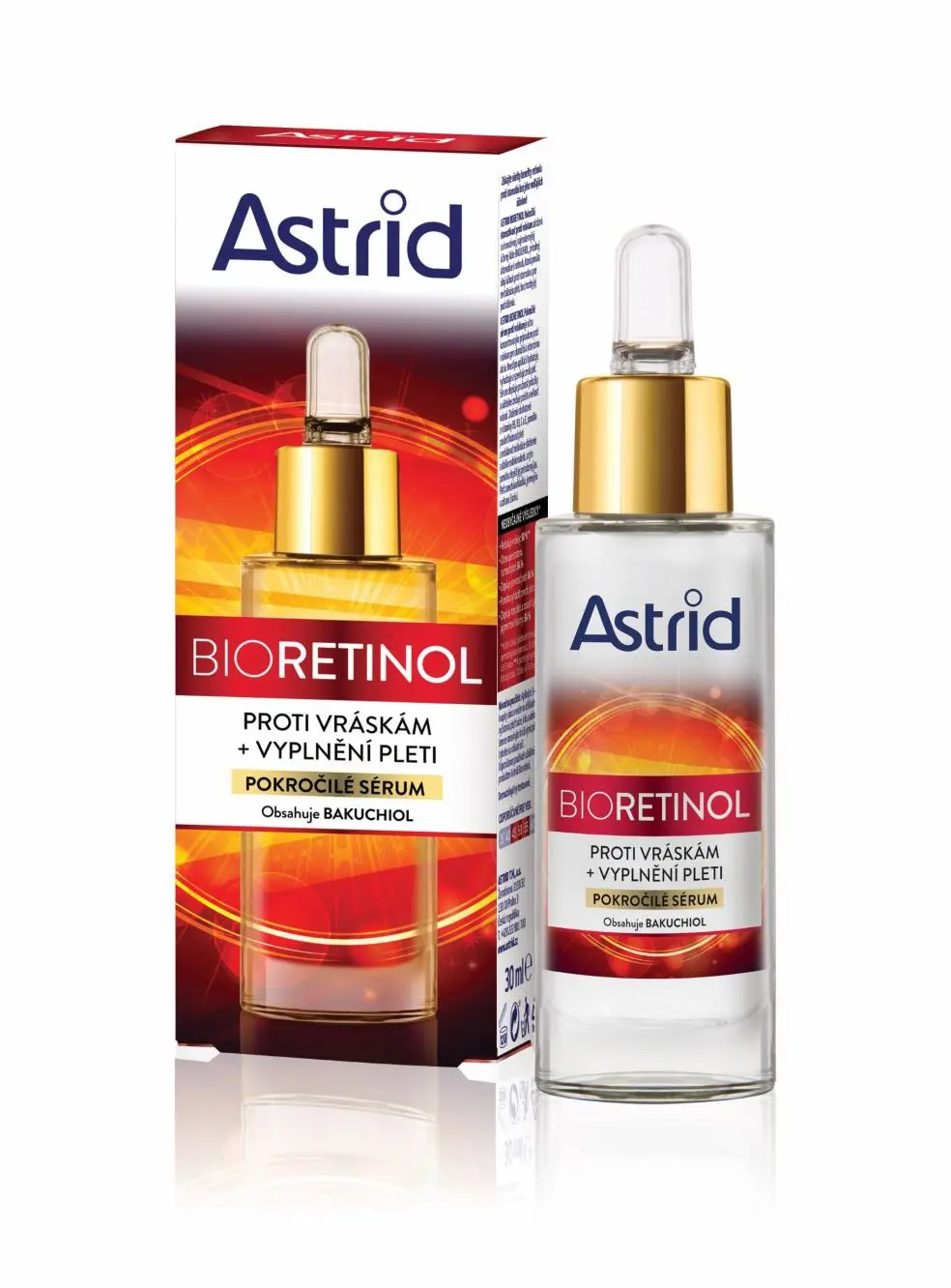 Astrid Bioretinol pokročilé sérum proti vráskám + vyplnění pleti 30 ml