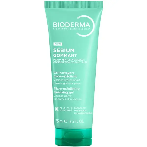Bioderma Pleťový peeling Sébium Micro-Exfoliating Cleansing Gel 75 ml