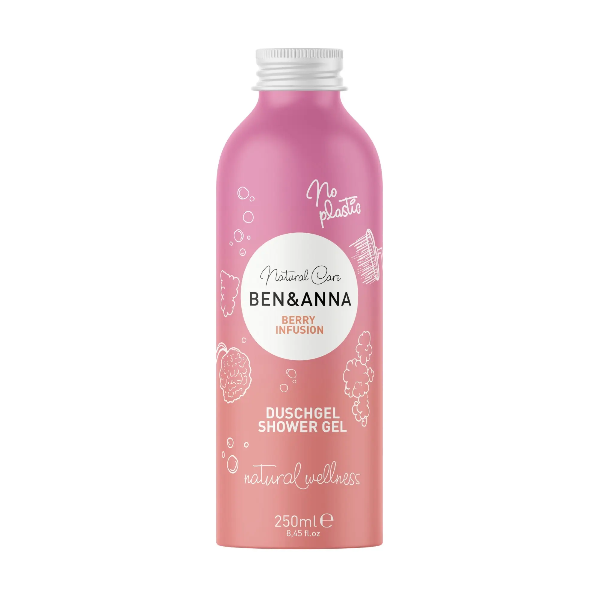 Ben & Anna BEN&ANNA Sprchový gel Berry Infusion 250 ml
