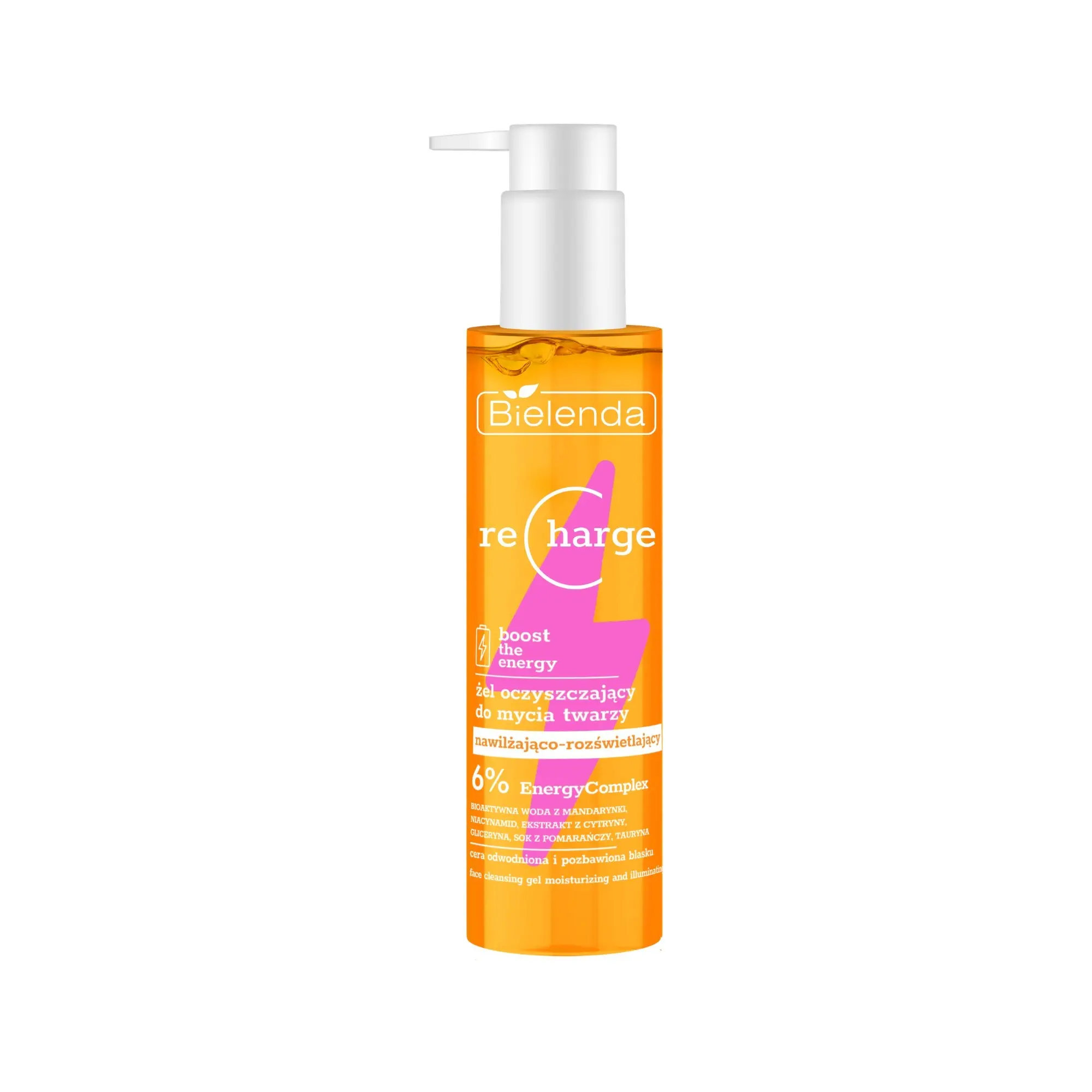 BIELENDA RECHARGE Čistící gel s vitamínem C, 150 ml