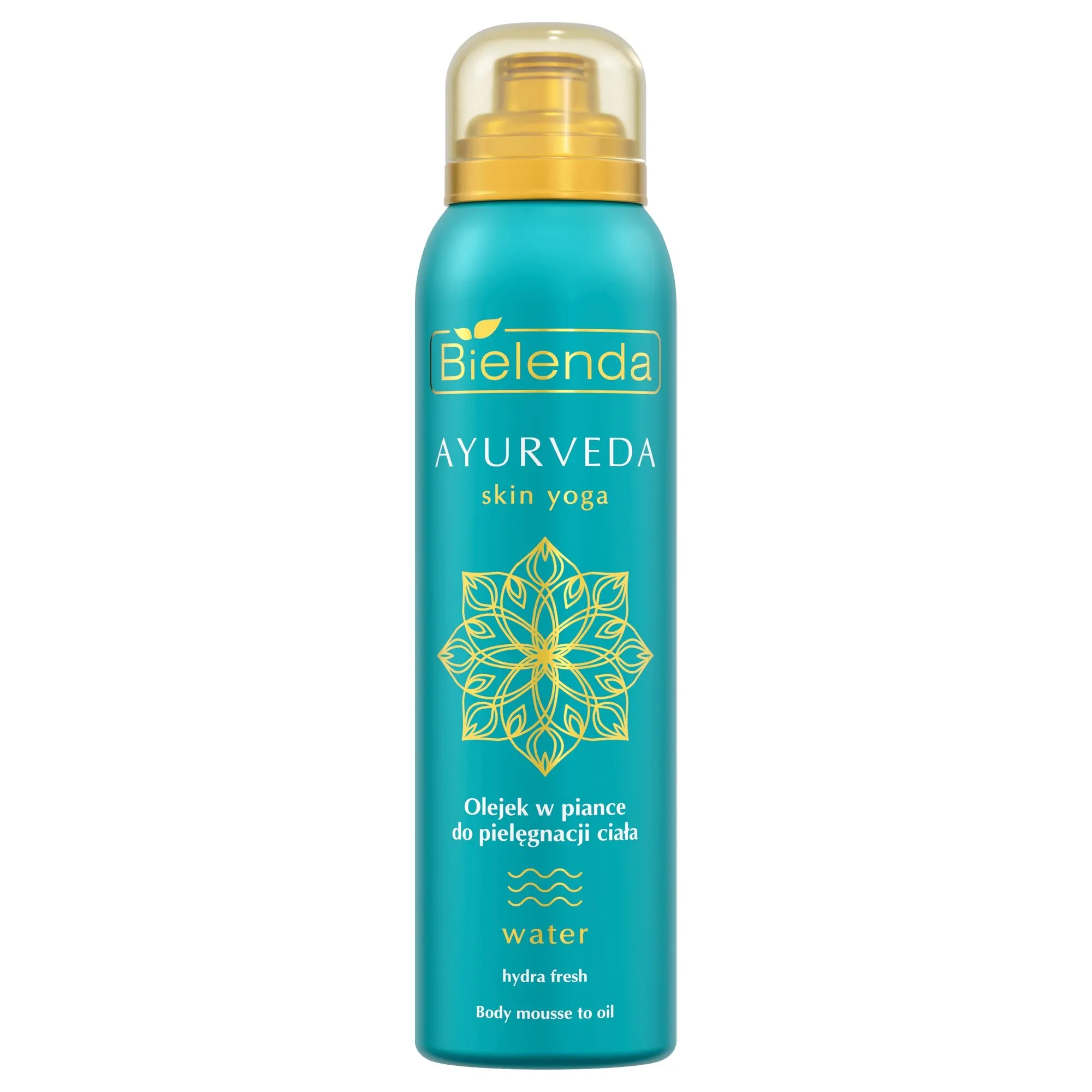 Bielenda Tělový olej ve formě pěny Ayurveda Skin Yoga Bergamot a citron 150 ml