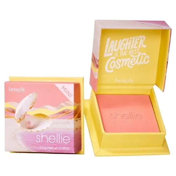 BENEFIT COSMETICS - Shellie WANDERful World - Tvářenka v jemně růžové barvě