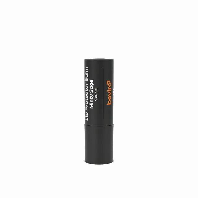 Pánský ochranný balzám na rty Beviro Lip Protector Balm SPF 30 Minty Sage - 4,2 g + dárek zdarma