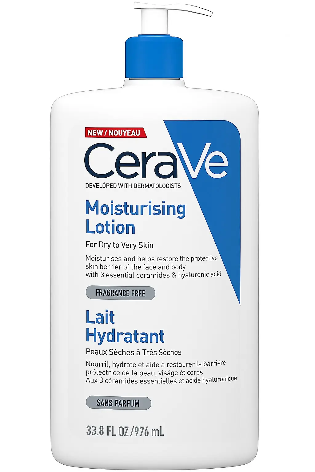 CeraVe Hydratační mléko pro suchou až velmi suchou pokožku (Moisturising Lotion) 976 ml