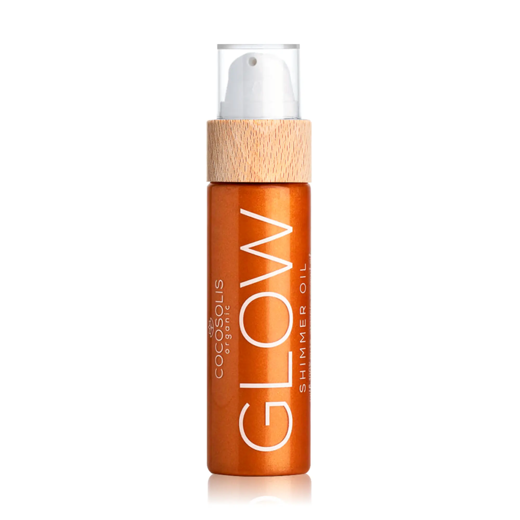 Cocosolis Rozjasňující olej se třpytkami Glow Shimmer Oil 110 ml