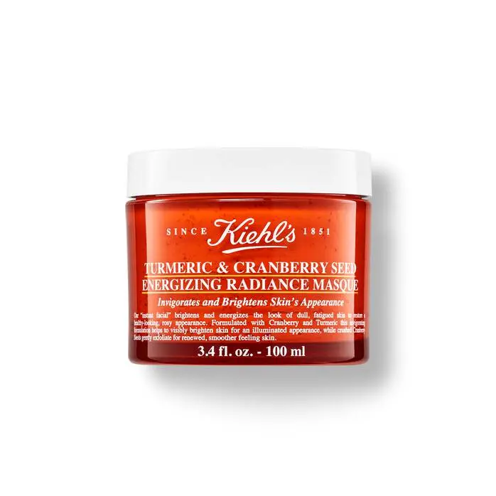 Kiehl's Rozjasňující a osvěžující pleťová maska Turmeric & Cranberry Seed (Energizing Radiance Masque) 100 ml