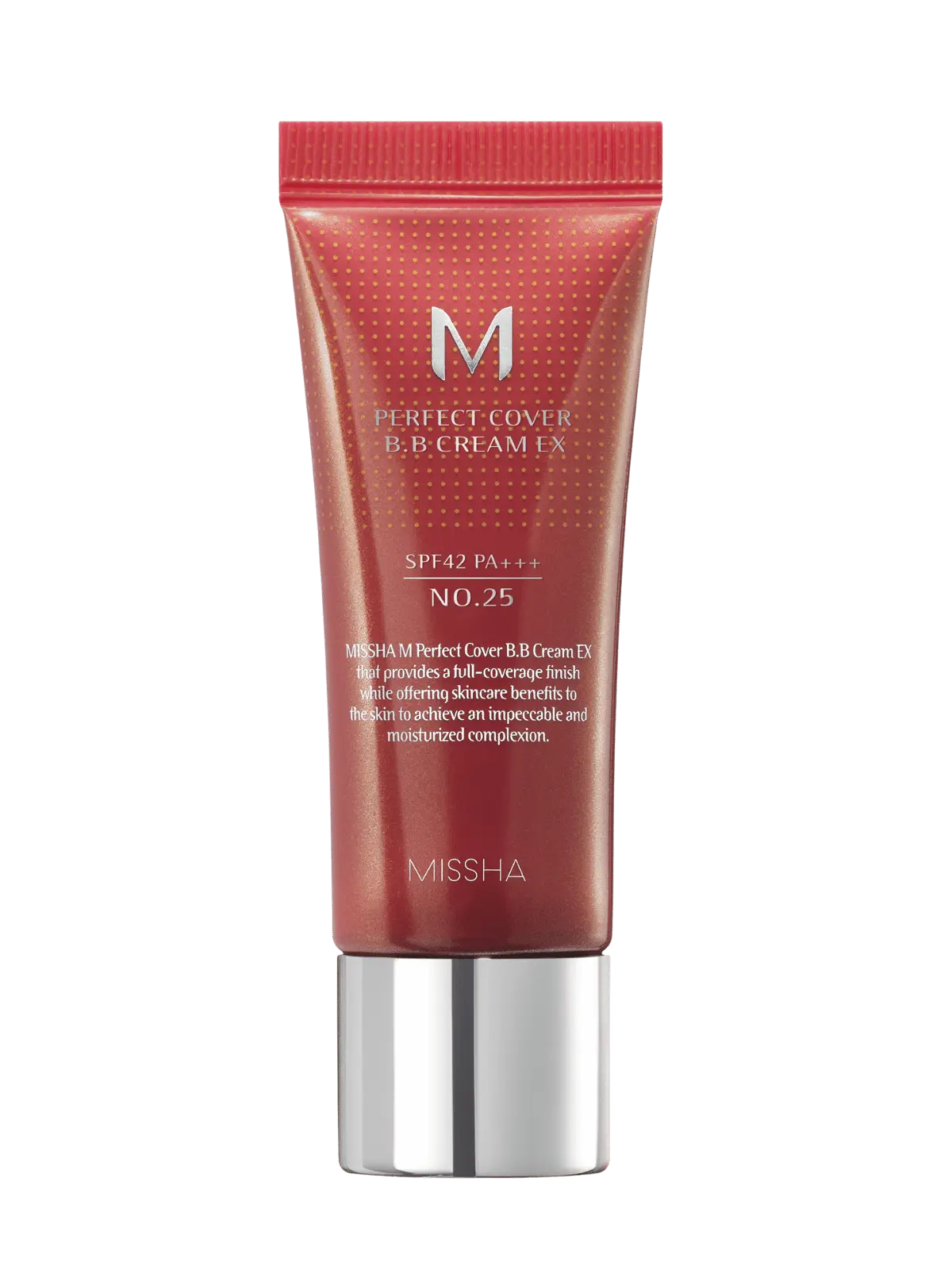 Missha BB krém SPF 42 Perfect Cover (BB Cream Ex) 20 ml 25 Warm Beige