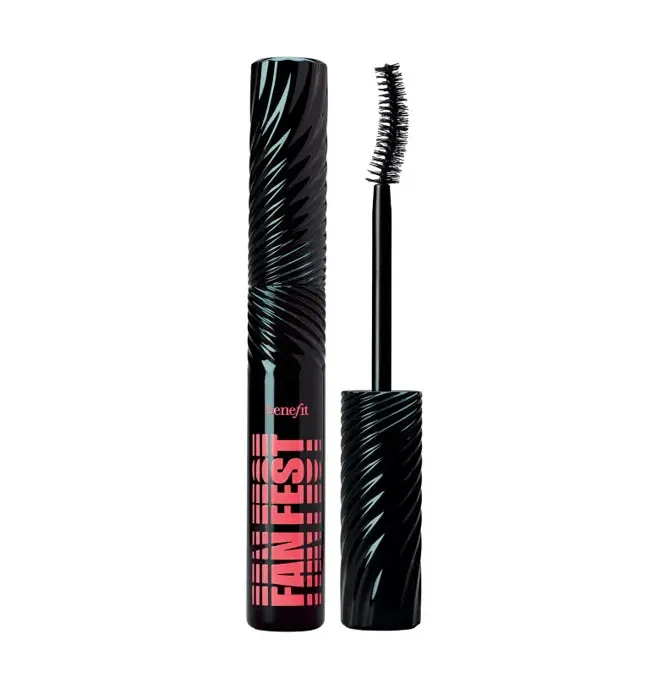 Benefit Objemová řasenka pro dokonalé natočení řas Fan Fest Mascara 6 ml Black