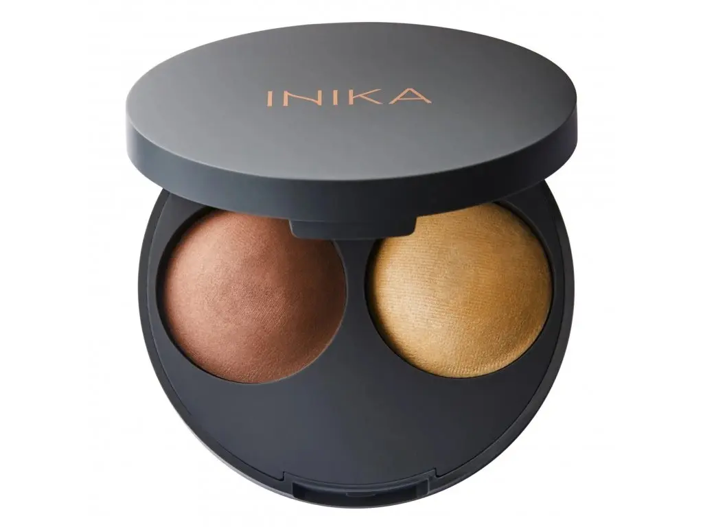 INIKA Organic Přírodní zapečené konturovací duo (Baked Contour Duo) 5 g