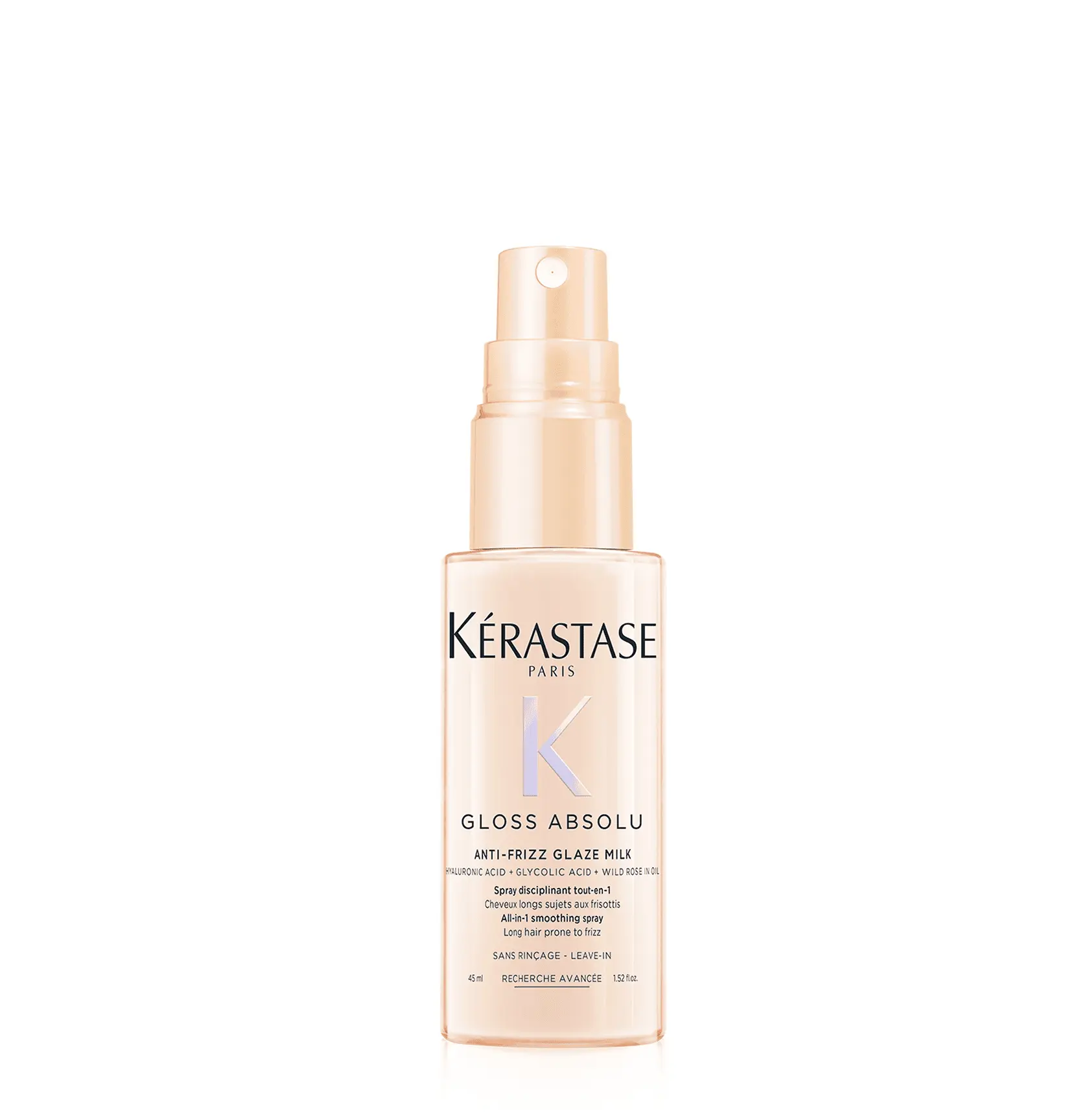 Kérastase Sprej pro krepaté a nepoddajné vlasy Gloss Absolu (All-in-One Smoothing Spray) 45 ml