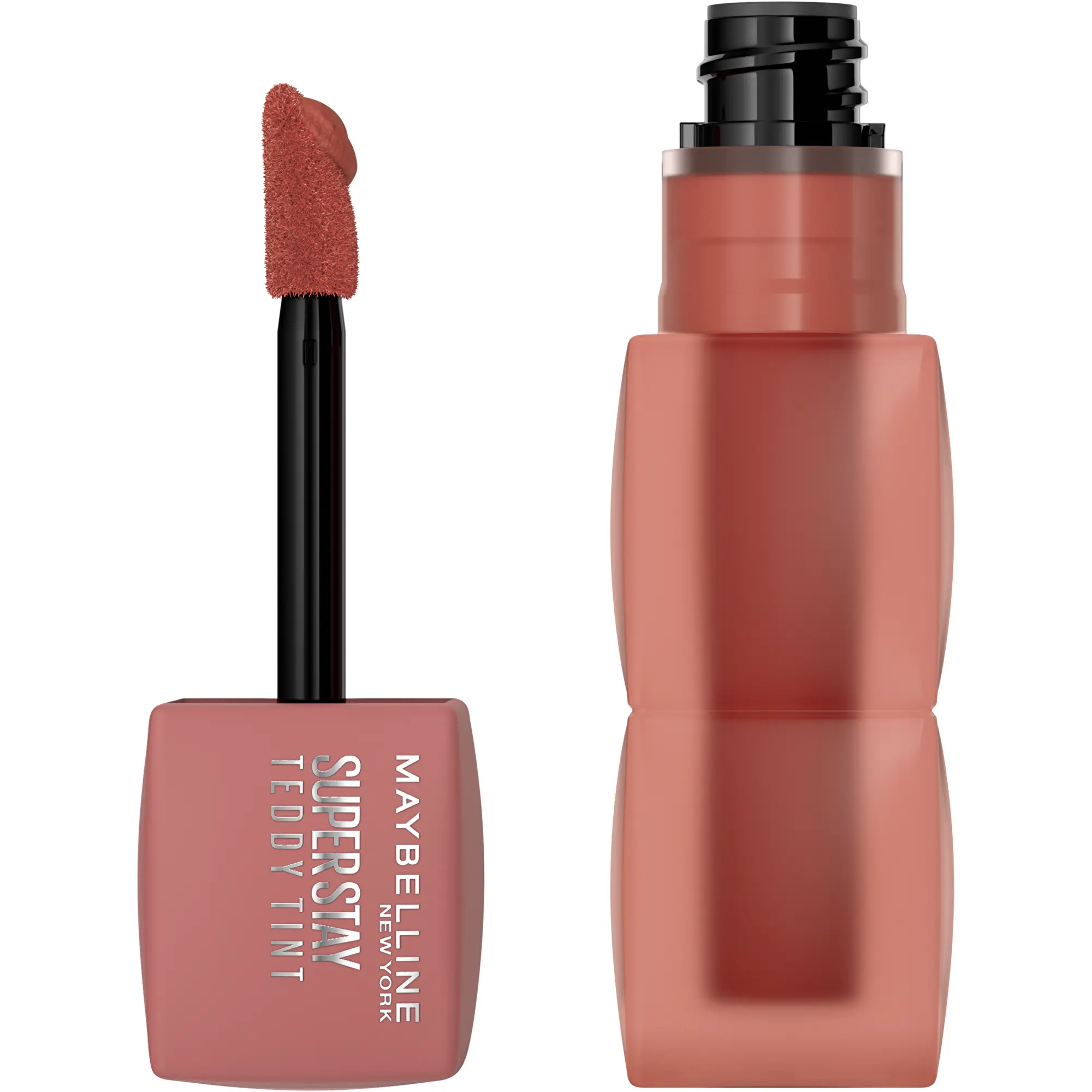 Maybelline Tekutá rtěnka Super Stay Teddy Tint 100 Kitten Heel