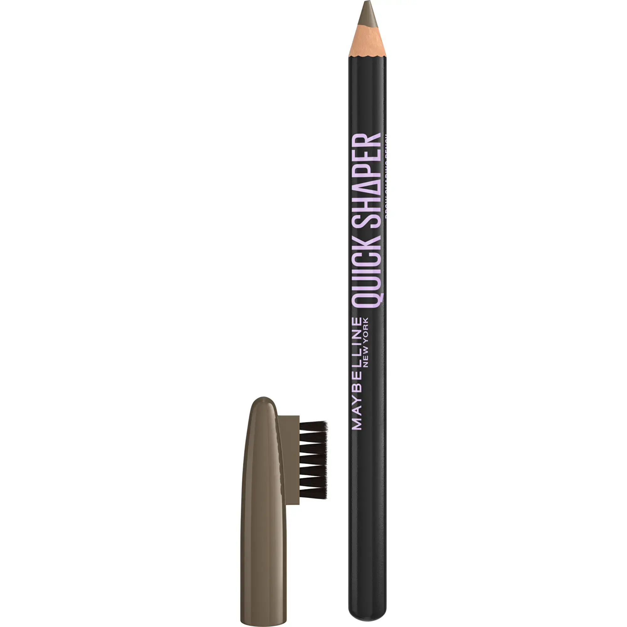 Maybelline New York tužka na obočí Quick Shaper Pencil 04 Medium Brown