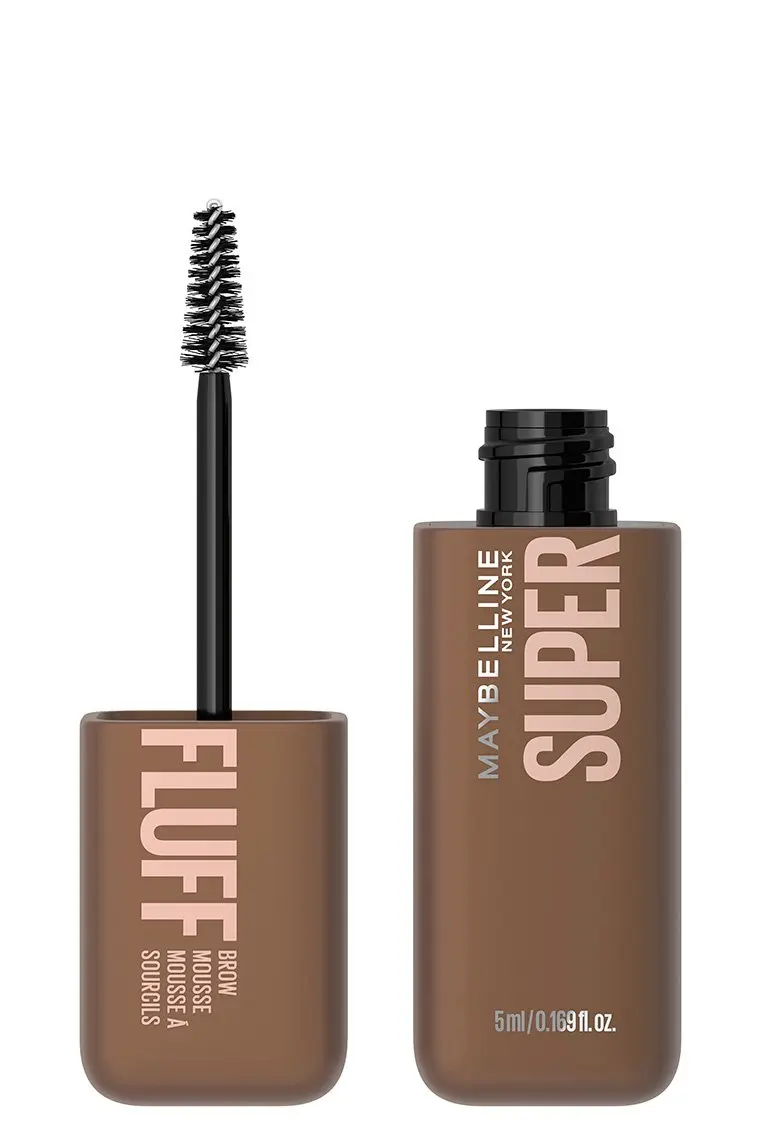 Maybelline Gel na obočí pro plný a nadýchaný vzhled Superfluff (Brow Mousse) 5 ml 255 Soft Brown